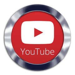 youtube logo play button red